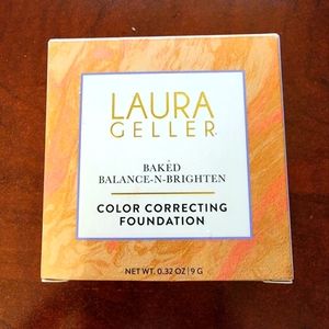 Laura Gellerbaked balanced and brighten color correcting foundation